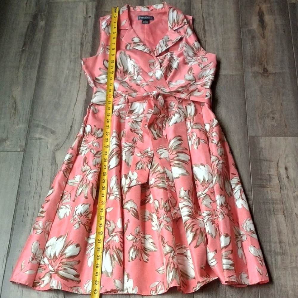 Jessica Howard Pink Floral Sleeveless Dress - Picture 7 of 9